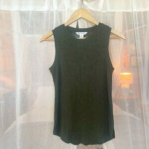 Athleta Heathered Green Muscle Tank